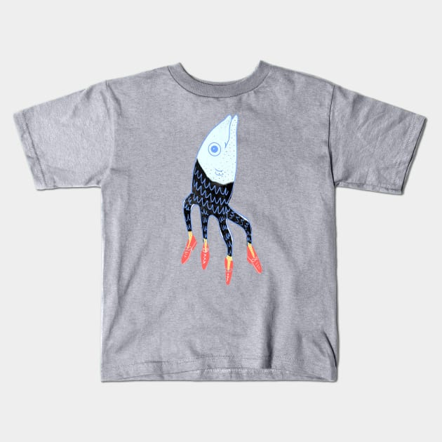Weird Fish Kids T-Shirt by Mjdrawings
